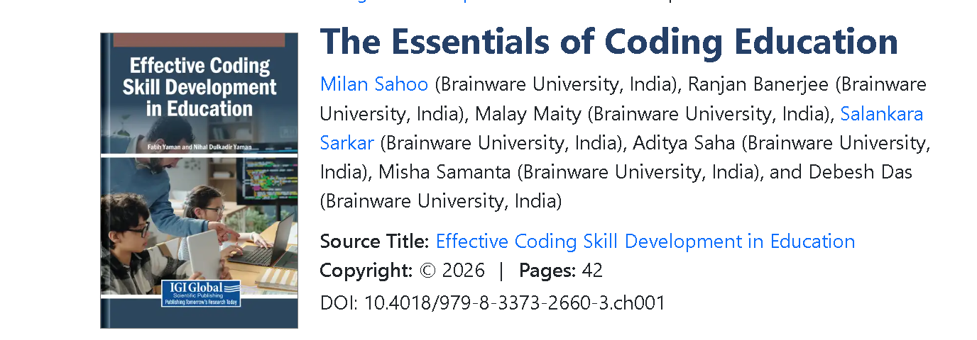 The Essentials of Coding Education